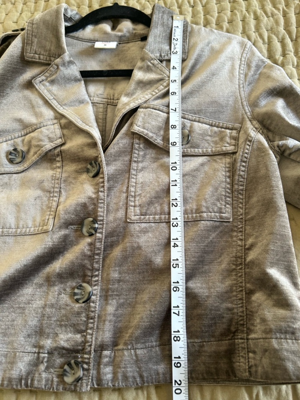 CAbi Brown Velvet Blazer - Picture 5 of 5